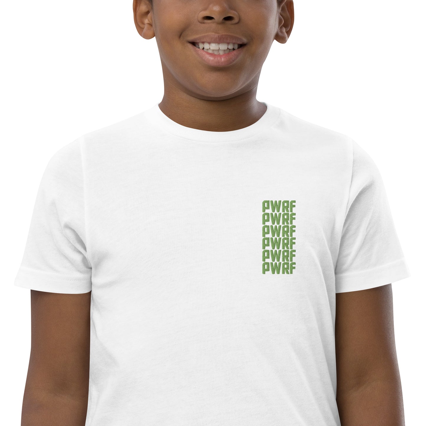 Youth PWRF 6x Green Jersey T-shirt